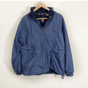 Vintage 90s Sunice Golf Jacket Size Large 1/4 Zip Up Pullover Windbreaker Mens